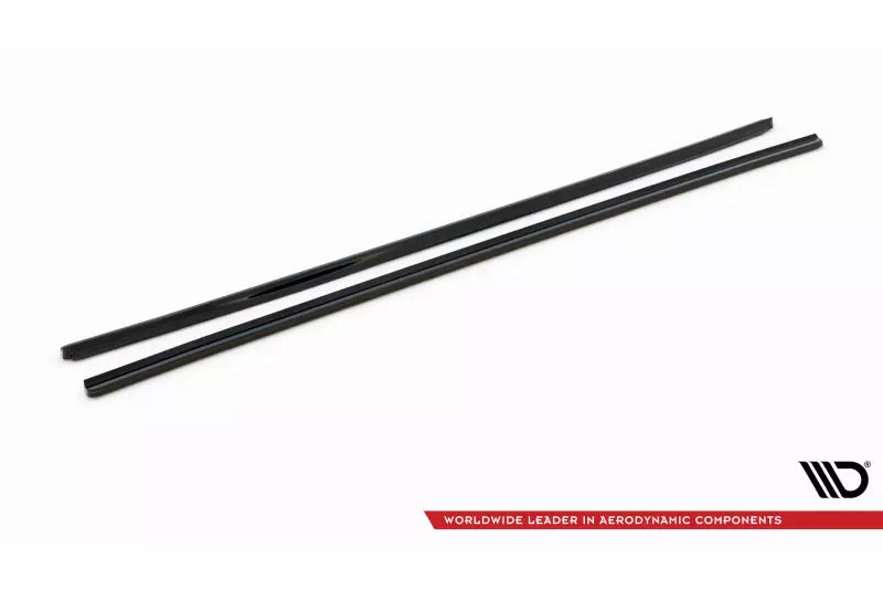 Maxton Design Seitenschweller (Paar) für Mazda 3 BM (Mk3) Facelift Hochglanz schwarz – Ansicht 4