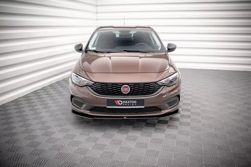 Maxton Design Frontlippe für Fiat Tipo S-Design Hochglanz schwarz – Ansicht 2