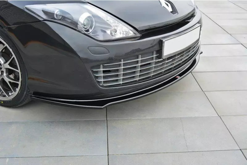 Maxton Design Frontlippe für Renault Laguna 3 Coupe Hochglanz schwarz – Ansicht 2