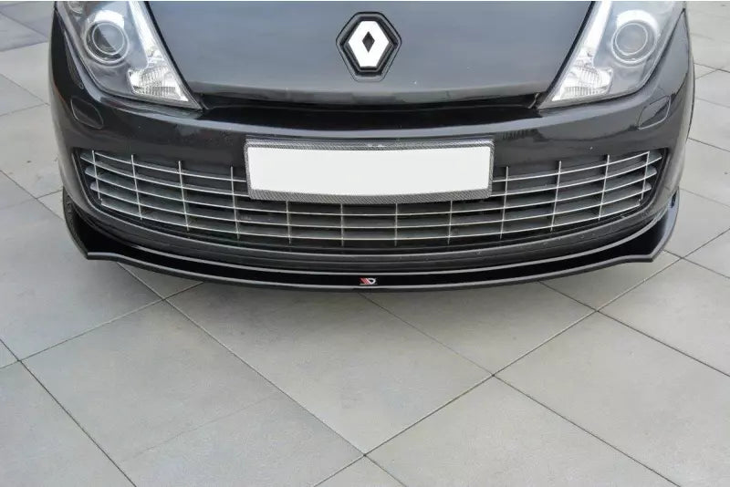Maxton Design Frontlippe für Renault Laguna 3 Coupe Hochglanz schwarz – Ansicht 3
