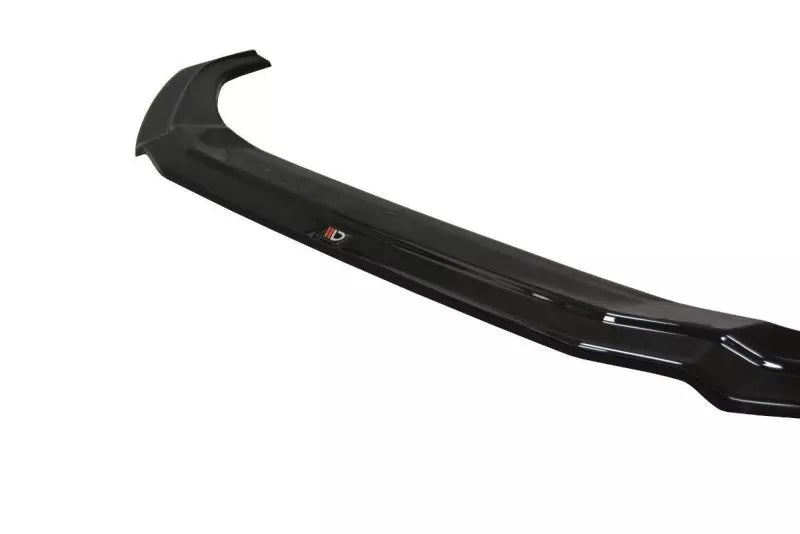 Maxton Design Frontlippe V.1 für Audi S4 / A4 S-Line B9 Hochglanz schwarz – Ansicht 4