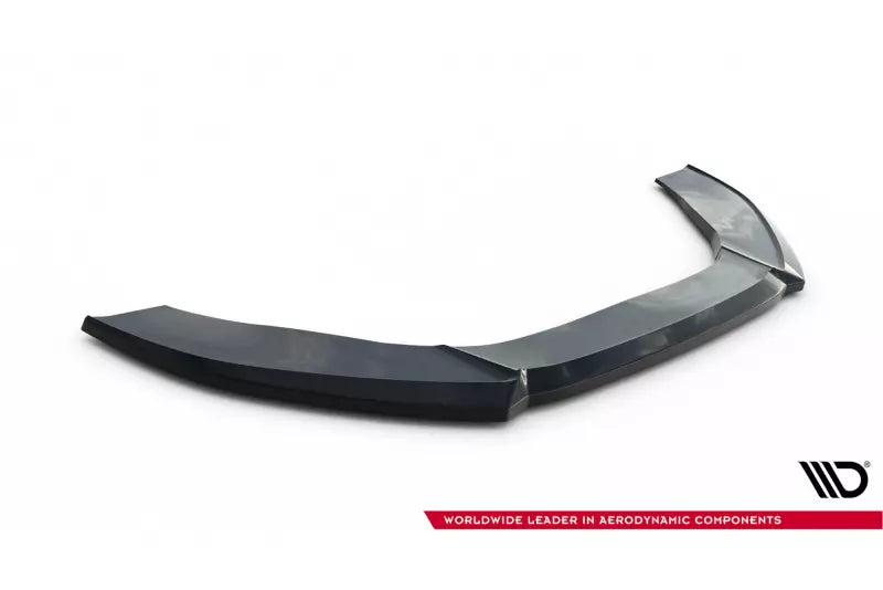 Maxton Design Frontlippe V.1 für Audi A6 / S6 / A6 S-Line 4G / C7 Facelift Hochglanz schwarz – Ansicht 4