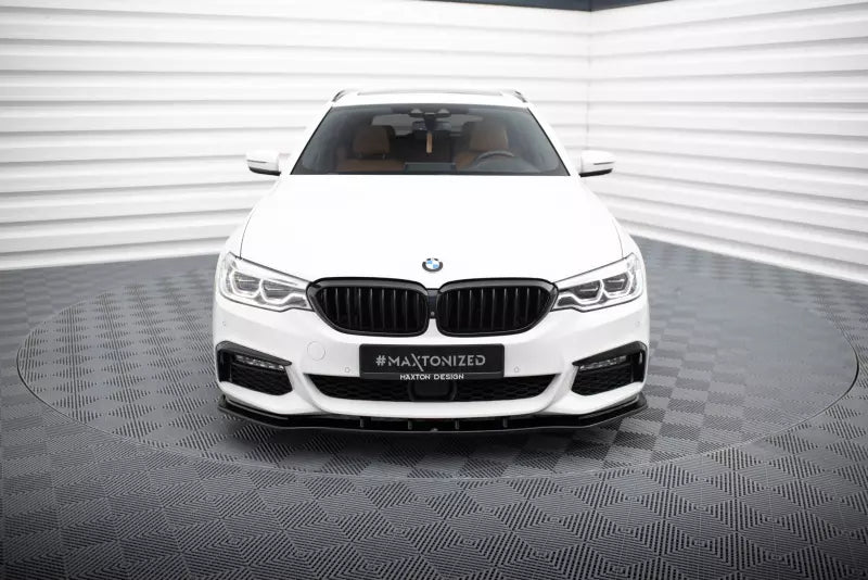 Maxton Design Frontlippe V.1 für BMW 5er G30 / G31 M Paket Hochglanz schwarz – Ansicht 2