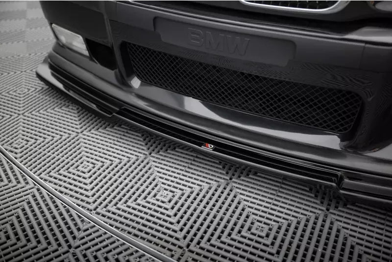 Maxton Design Frontlippe V.1 für BMW M3 E36 Hochglanz schwarz – Ansicht 2