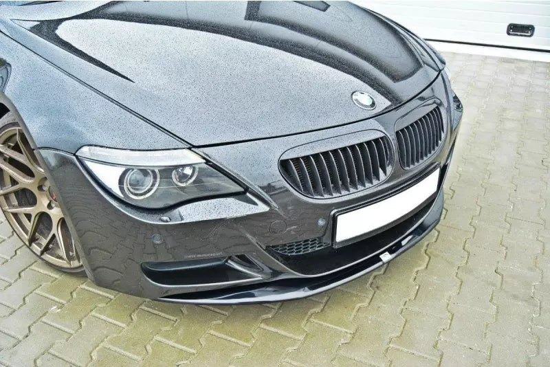 Maxton Design Frontlippe V.1 für BMW M6 E63 Hochglanz schwarz – Ansicht 2