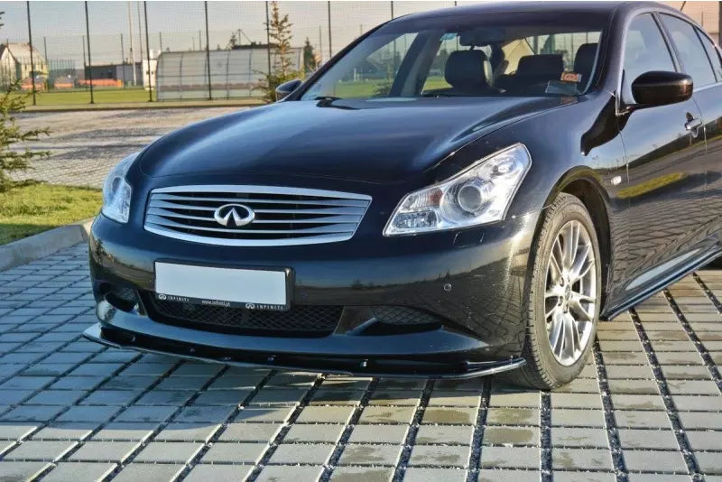 Maxton Design Frontlippe V.1 für Infinity G37 Limo Hochglanz schwarz – Ansicht 1