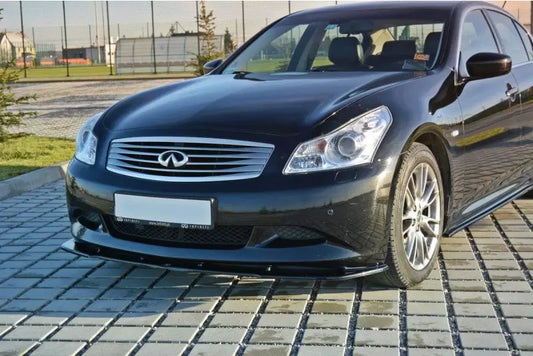 Maxton Design Frontlippe V.1 für Infinity G37 Limo Hochglanz schwarz – Ansicht 1