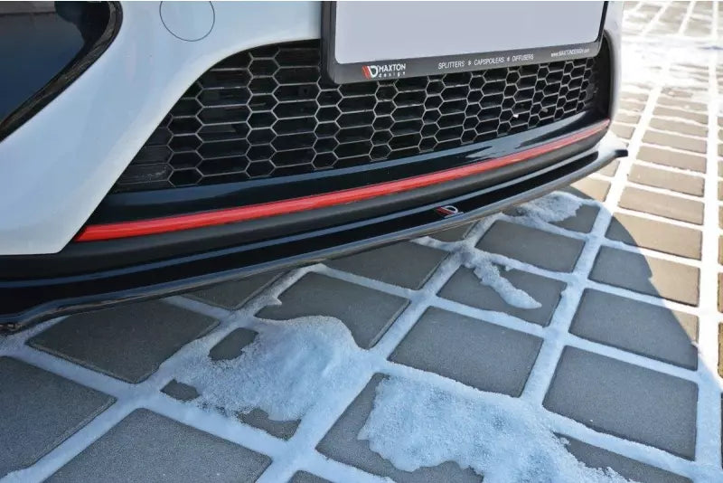 Maxton Design Frontlippe V.1 für Kia Ceed / ProCeed GT MK2 Hochglanz schwarz – Ansicht 3