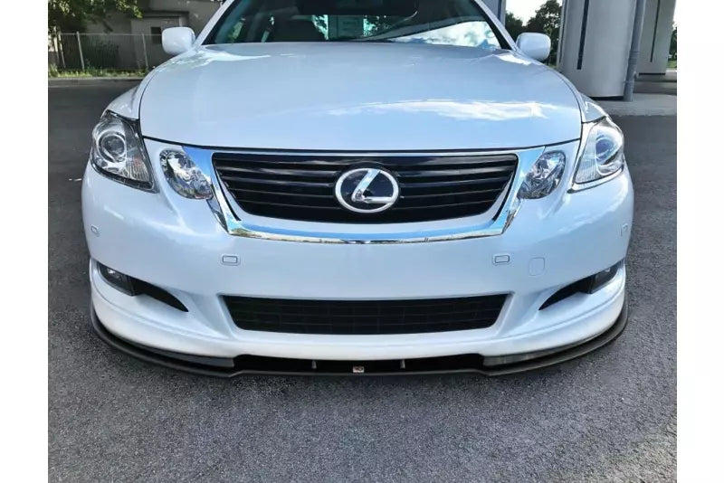 Maxton Design Frontlippe V.1 für Lexus GS 300 Mk3 Facelift Hochglanz schwarz – Ansicht 1