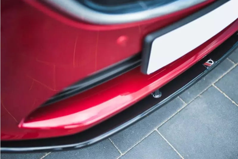 Maxton Design Frontlippe V.1 für Mazda 6 GJ (Mk3) Facelift Hochglanz schwarz – Ansicht 2