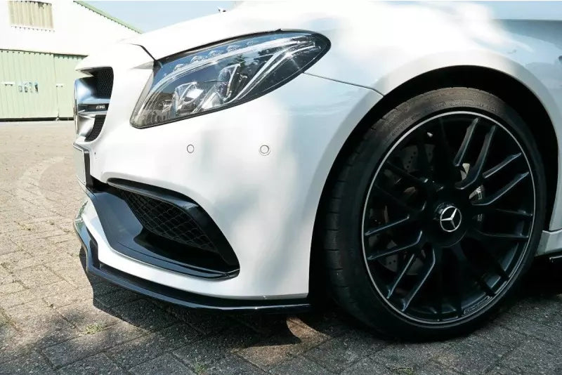 Maxton Design Frontlippe für Mercedes C-Klasse C205 63 AMG Coupe Hochglanz schwarz – Ansicht 3