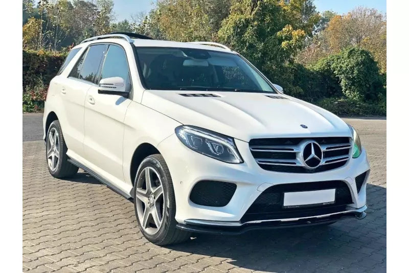 Maxton Design Frontlippe V.1 für Mercedes GLE W166 AMG-Line Hochglanz schwarz – Ansicht 2