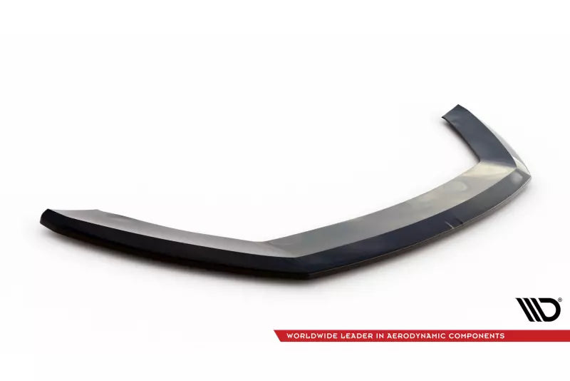 Maxton Design Frontlippe V.1 für Seat Leon 3 (Typ 5F) Cupra / FR Facelift Hochglanz schwarz – Ansicht 4