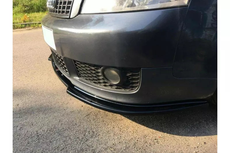 Maxton Design Frontlippe V.2 für Audi A4 B6 S-Line Hochglanz schwarz – Ansicht 2