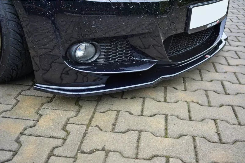 Maxton Design Frontlippe V.2 für BMW 3er E92 / E93 M Paket Facelift Hochglanz schwarz – Ansicht 3