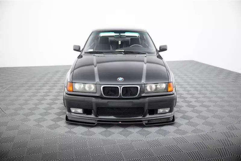 Maxton Design Frontlippe V.2 für BMW M3 E36 Hochglanz schwarz – Ansicht 2