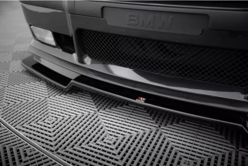 Maxton Design Frontlippe V.2 für BMW M3 E36 Hochglanz schwarz – Ansicht 3