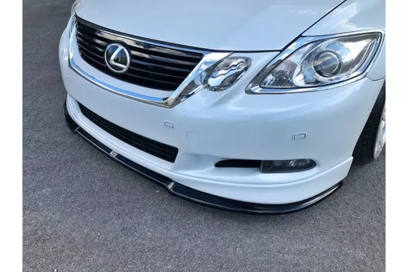 Maxton Design Frontlippe V.2 für Lexus GS 300 Mk3 Facelift Hochglanz schwarz – Ansicht 1