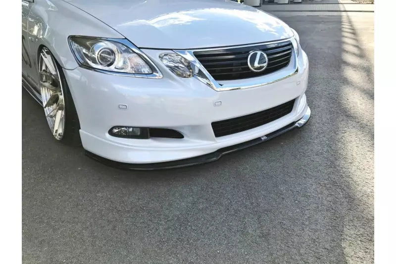 Maxton Design Frontlippe V.2 für Lexus GS 300 Mk3 Facelift Hochglanz schwarz – Ansicht 2