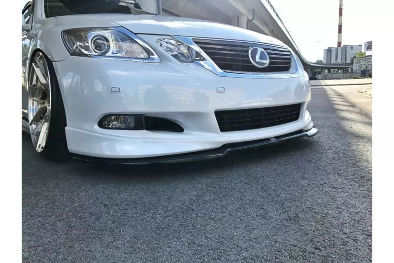 Maxton Design Frontlippe V.2 für Lexus GS 300 Mk3 Facelift Hochglanz schwarz – Ansicht 3