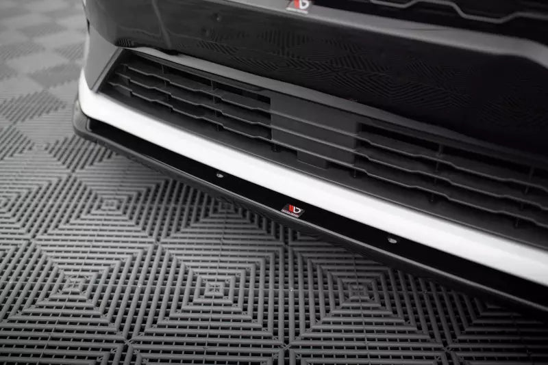 Maxton Design Frontlippe V.3 für Ford Fiesta ST / ST-Line Mk8 Hochglanz schwarz – Ansicht 3