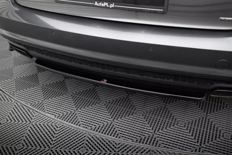 Maxton Design Heckdiffusor für Audi A6 C7 S-Line Avant Facelift Hochglanz schwarz – Ansicht 2