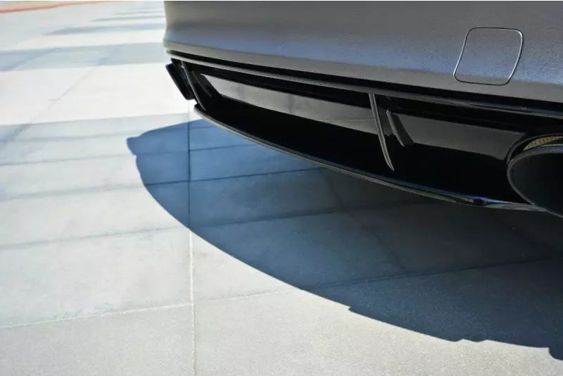 Maxton Design Heckdiffusor für Audi RS7 C7 Facelift Hochglanz schwarz – Ansicht 4