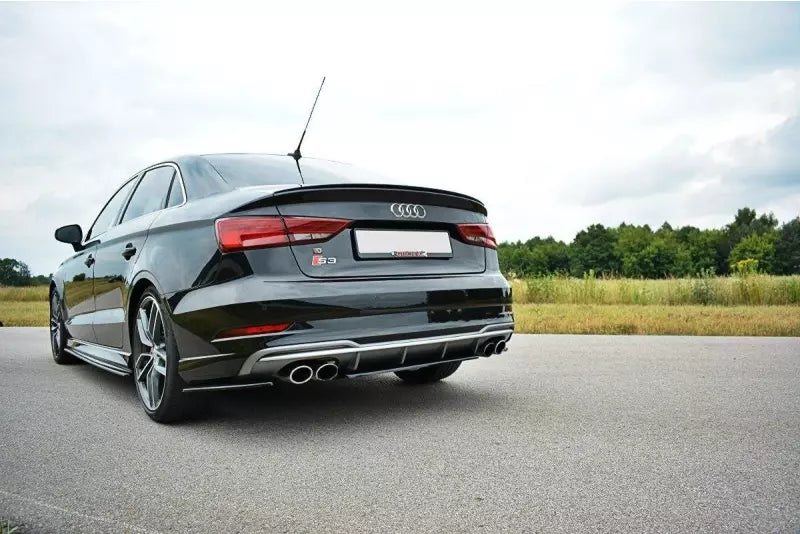 Maxton Design Heckdiffusor für Audi S3 8V Facelift Hatchback / Sportback / Limousine Hochglanz schwarz – Ansicht 2