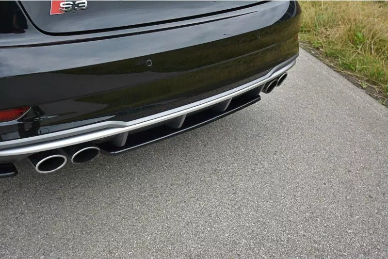 Maxton Design Heckdiffusor für Audi S3 8V Facelift Hatchback / Sportback / Limousine Hochglanz schwarz – Ansicht 3