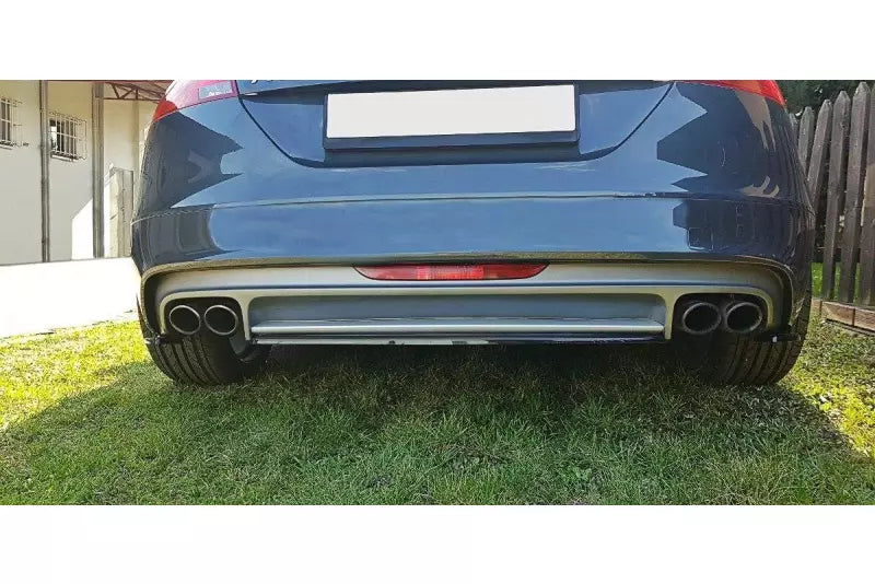 Maxton Design Heckdiffusor für Audi TT S 8J Mk2 Hochglanz schwarz – Ansicht 1