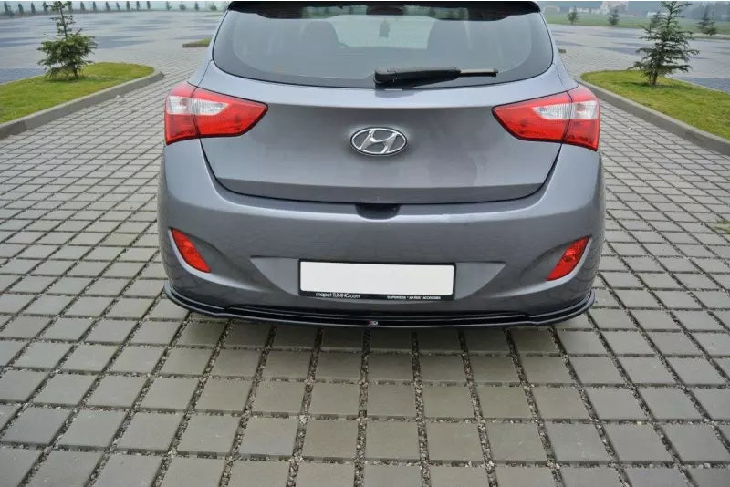 Maxton Design Heckdiffusor für Hyundai I30 Mk2 Hochglanz schwarz – Ansicht 2
