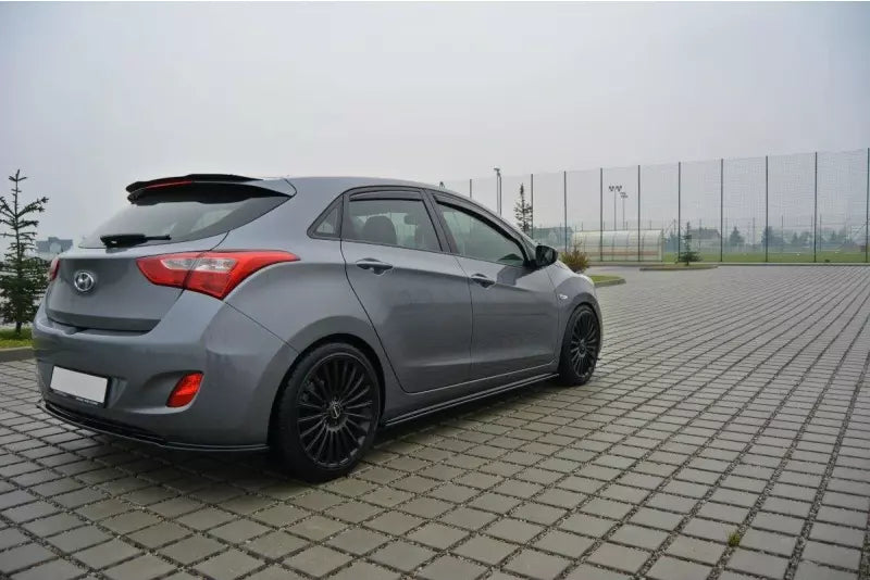 Maxton Design Heckdiffusor für Hyundai I30 Mk2 Hochglanz schwarz – Ansicht 4