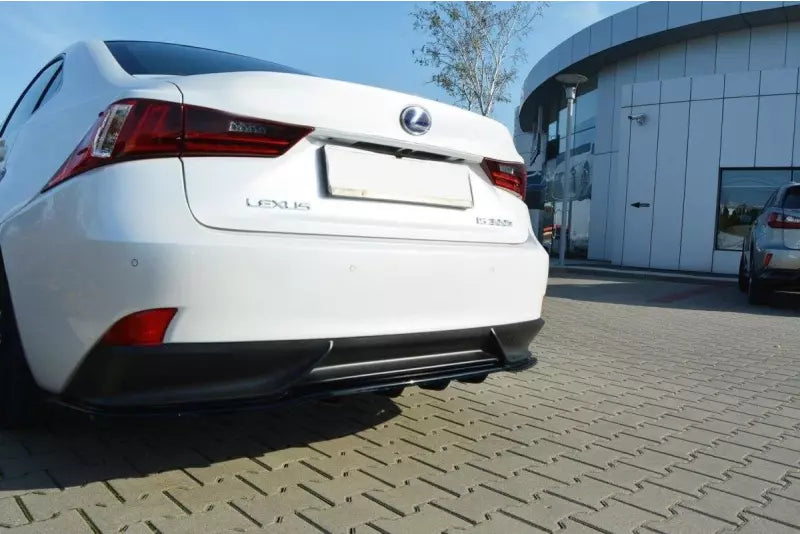 Maxton Design Heckdiffusor für Lexus IS Mk3 H DTM Look Hochglanz schwarz – Ansicht 3