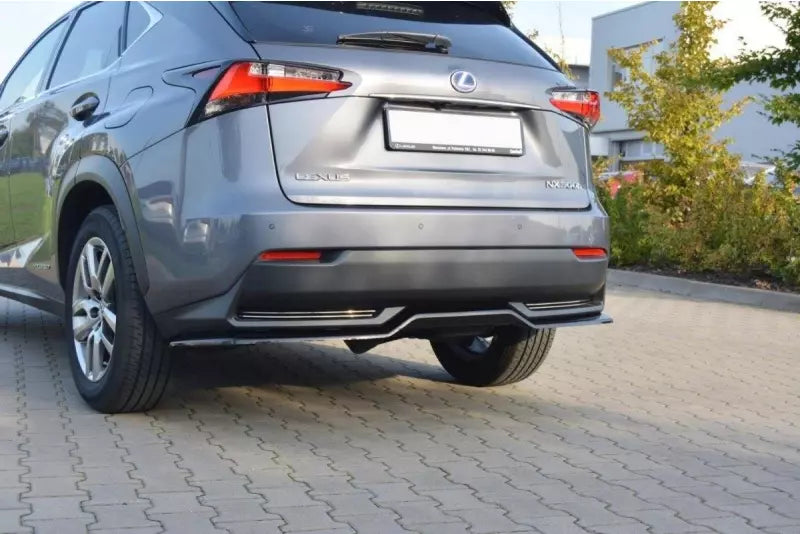 Maxton Design Heckdiffusor für Lexus NX Mk1 H Hochglanz schwarz – Ansicht 1