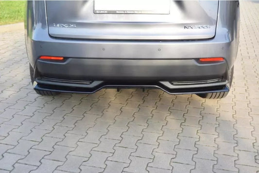Maxton Design Heckdiffusor für Lexus NX Mk1 H DTM Look Hochglanz schwarz – Ansicht 1