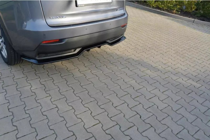 Maxton Design Heckdiffusor für Lexus NX Mk1 H DTM Look Hochglanz schwarz – Ansicht 3