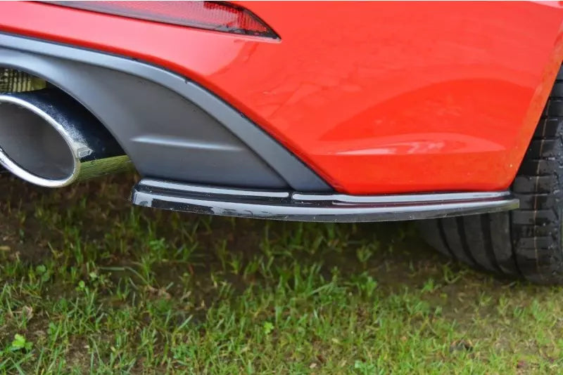 Maxton Design Diffusor Flaps für Audi A5 B9 F5 S-Line Hochglanz schwarz – Ansicht 1