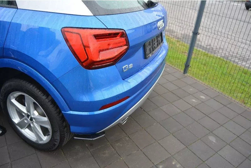 Maxton Design Diffusor Flaps für Audi Q2 Hochglanz schwarz – Ansicht 1