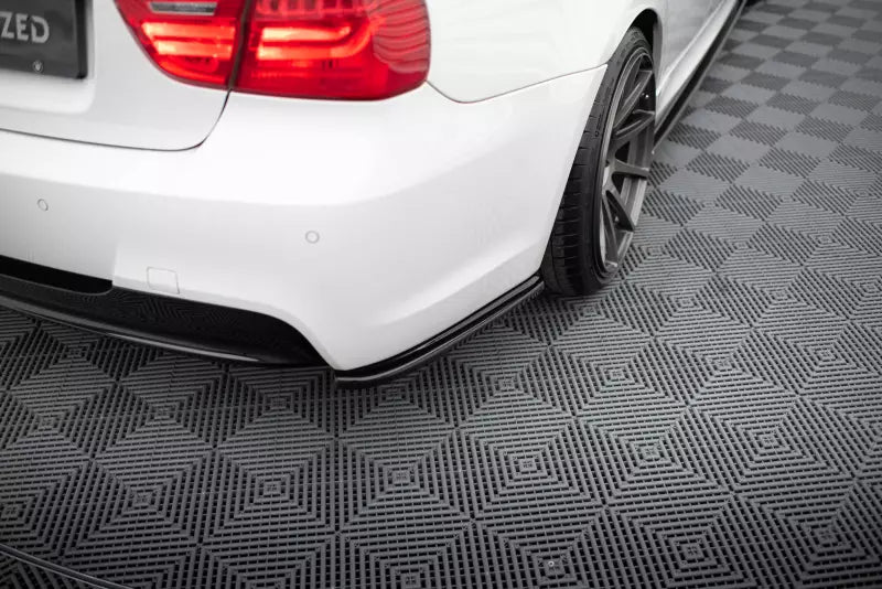 Maxton Design Diffusor Flaps für BMW 3er E90 M Paket Hochglanz schwarz – Ansicht 1