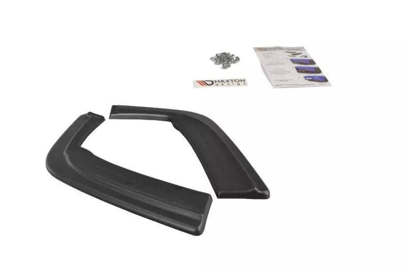 Maxton Design Diffusor Flaps für BMW M3 E46 Coupe / Cabrio Hochglanz schwarz – Ansicht 1