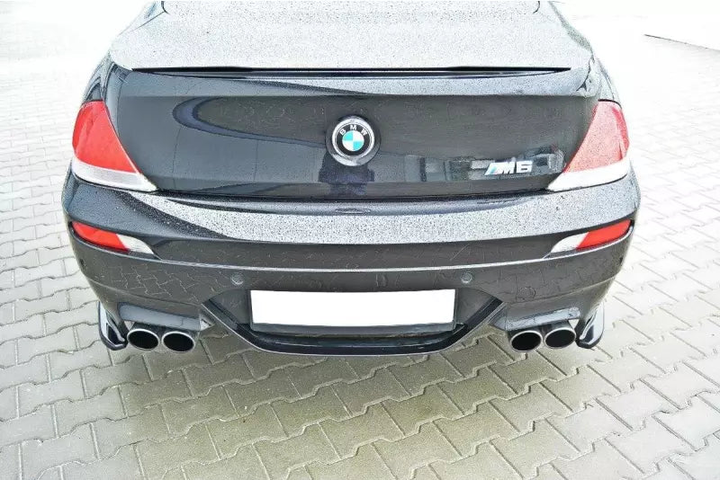Maxton Design Diffusor Flaps für BMW M6 E63 Hochglanz schwarz – Ansicht 2