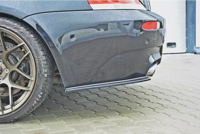 Maxton Design Diffusor Flaps für BMW M6 E63 Hochglanz schwarz – Ansicht 3