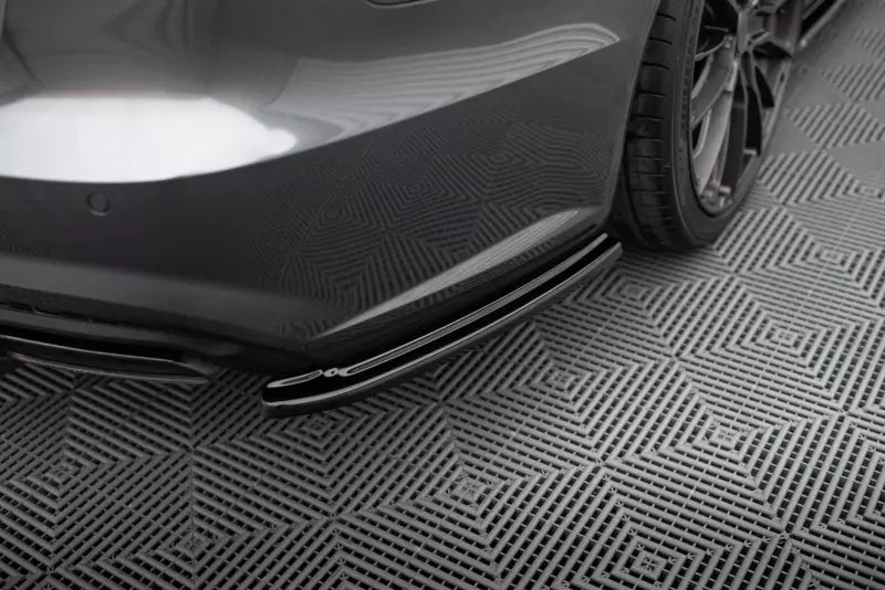Maxton Design Diffusor Flaps für Audi S6 / A6 Avant S-Line C7 Facelift Hochglanz schwarz – Ansicht 1