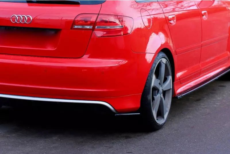 Maxton Design Diffusor Flaps für Audi RS3 8P Hochglanz schwarz – Ansicht 2