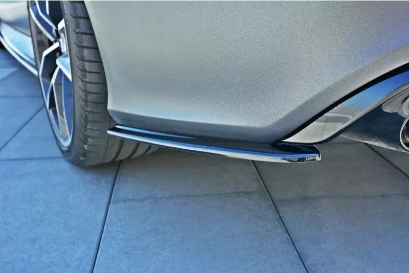 Maxton Design Diffusor Flaps für Audi RS7 C7 Facelift Hochglanz schwarz – Ansicht 1