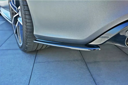 Maxton Design Diffusor Flaps für Audi RS7 C7 Facelift Hochglanz schwarz – Ansicht 1