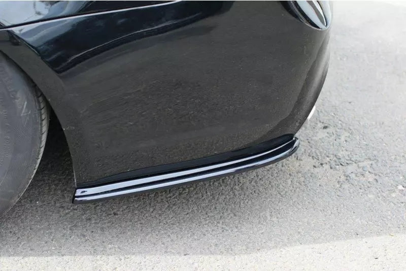 Maxton Design Diffusor Flaps für BMW 3er E91 M Paket Facelift Hochglanz schwarz – Ansicht 1