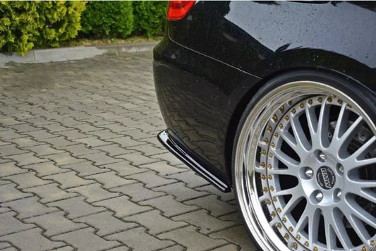 Maxton Design Diffusor Flaps für BMW 3er E92 M Paket Facelift Hochglanz schwarz – Ansicht 1