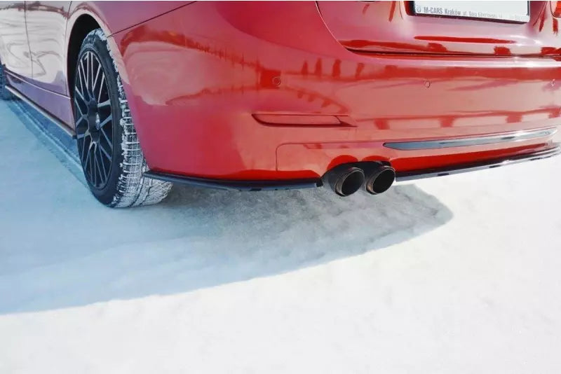 Maxton Design Heckdiffusor für BMW 3er F30 Hochglanz schwarz – Ansicht 2