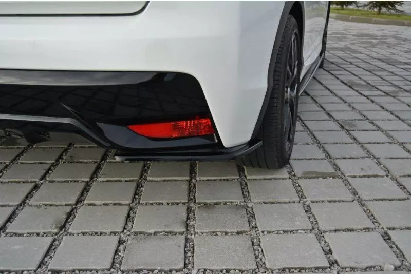 Maxton Design Diffusor Flaps für Honda Civic IX Mk9 Facelift Hochglanz schwarz – Ansicht 2